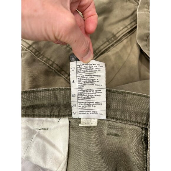 Carhartt Mens Relaxed Fit Utility Shorts Size 46 Khaki Cotton Cargo Pockets - Picture 8 of 10